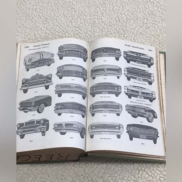 Vintage Glenn's Auto Repair Manual Every American Car 1953 to 1965 Chilton Book - Picture 11 of 16